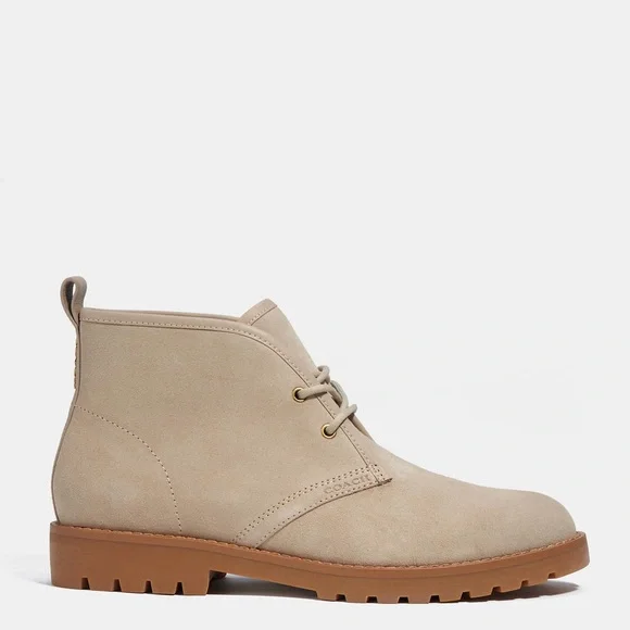 Coach Men’s Desert Boot Suede Leather Color: Sand Size:11.5 NEW.